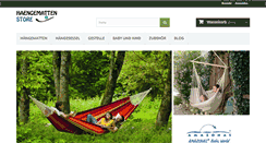 Desktop Screenshot of haengemattenstore.de