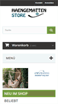 Mobile Screenshot of haengemattenstore.de